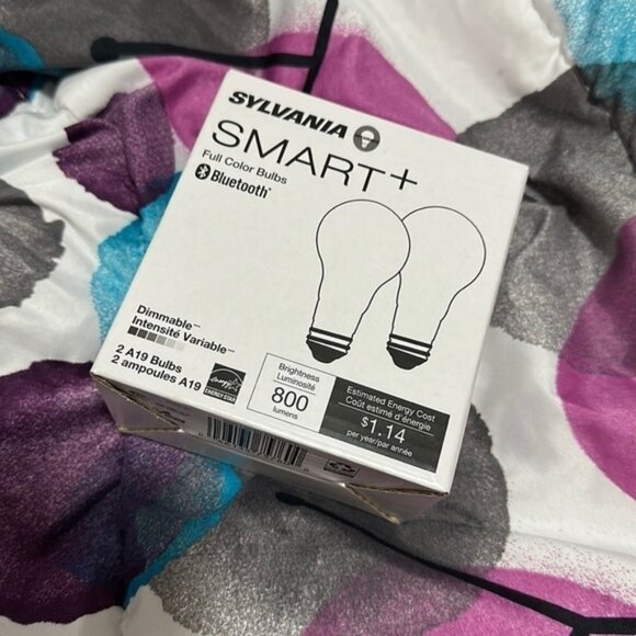 Sylvania Smart+ Bluetooth Colour Changing Lightbulbs - Picture 1 of 2